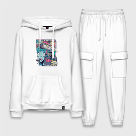 Мужской костюм хлопок с толстовкой с принтом Vaporwave Anime Skater Boy в Ухте,  |  | anime fan | art | fail | japan | japanese | manga character | tokyo | анимация | анимешник | арт | арты | комикс | комиксы | манга | отрисовка | паровая волна | пародия | персонаж аниме | рисунок в стиле аниме | скейтер | токио