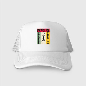 Кепка тракер с сеткой с принтом Safe Sets в Ухте, трикотажное полотно; задняя часть — сетка | длинный козырек, универсальный размер, пластиковая застежка | ball | beach | game | sport | volley | volleyball | волейбол | волейболист | волейболистка | гол | игра | игрок | мяч | площадка | пляж | пляжный | победа | сетка | спорт | тренер | чемпион