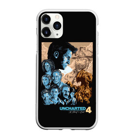 Чехол для iPhone 11 Pro матовый с принтом Команда Анчартед в Ухте, Силикон |  | game | games | uncharted | анчартед | дрейк | игра | игры | натан | нейтан
