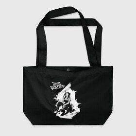 Пляжная сумка 3D BW Lara: в Ухте, 100% полиэстер | застегивается на металлическую кнопку; внутренний карман застегивается на молнию. Стенки укреплены специальным мягким материалом, чтобы защитить содержимое от несильных ударов
 | game | games | lara croft | tomb rider | игра | игры | лара крофт | расхитительница гробниц | томб райдер