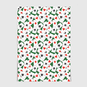 Постер с принтом Тузы в Ухте, 100% бумага
 | бумага, плотность 150 мг. Матовая, но за счет высокого коэффициента гладкости имеет небольшой блеск и дает на свету блики, но в отличии от глянцевой бумаги не покрыта лаком | 777 | cards | casino | chips | flash | fortune | game | joker | luck | omaha | poker | roulette | straight | texas holdem | tournament | азарт | джокер | игра | казино | карты | масти | омаха | покер | рулетка | стрит | техасский холдэм | турнир | удача |