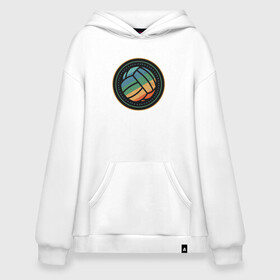 Худи SuperOversize хлопок с принтом My Ball в Ухте, 70% хлопок, 30% полиэстер, мягкий начес внутри | карман-кенгуру, эластичная резинка на манжетах и по нижней кромке, двухслойный капюшон
 | ball | beach | game | sport | volley | volleyball | волейбол | волейболист | волейболистка | гол | игра | игрок | мяч | площадка | пляж | пляжный | победа | сетка | спорт | тренер | чемпион