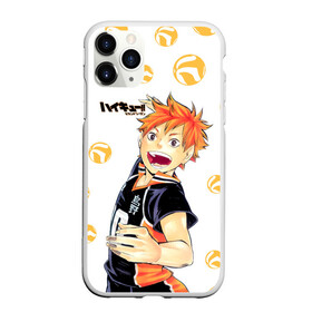 Чехол для iPhone 11 Pro Max матовый с принтом Мощный удар Шоё Хината Haikyuu!! в Ухте, Силикон |  | 10 номер | haikyu | haikyuu | hinata shoyo | karasuno | аниме | волейбол | волейбольный клуб | карасуно | коротышка | красный | мальчик мяч | манга | рыжик | старшая школа | хаикую | чиби чан | шоё хината