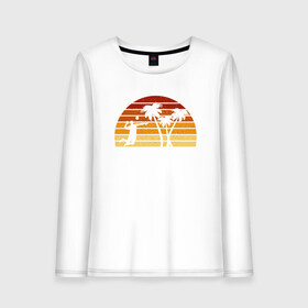 Женский лонгслив хлопок с принтом Summer Volleyball в Ухте, 100% хлопок |  | ball | beach | game | sport | volley | volleyball | волейбол | волейболист | волейболистка | гол | игра | игрок | мяч | площадка | пляж | пляжный | победа | сетка | спорт | тренер | чемпион