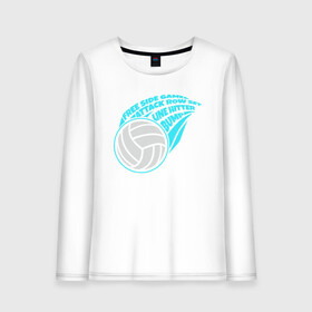 Женский лонгслив хлопок с принтом Bump в Ухте, 100% хлопок |  | ball | beach | game | sport | volley | volleyball | волейбол | волейболист | волейболистка | гол | игра | игрок | мяч | площадка | пляж | пляжный | победа | сетка | спорт | тренер | чемпион