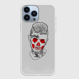 Чехол для iPhone 13 Pro Max с принтом Череп Лил Пипа в Ухте,  |  | Тематика изображения на принте: hip hop | lil peep | rap | rep | густав элайджа | дшд зууз | исполнители | исполнитель | лил пип | музыка | реп