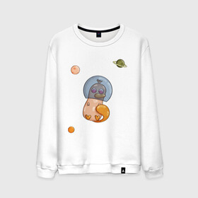 Мужской свитшот хлопок Утконос и космос: в Ухте, 100% хлопок |  | звёзды | космос | любовь | планеты | утконос