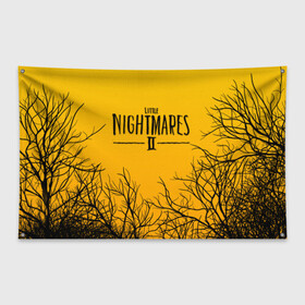 Флаг-баннер LITTLE NIGHTMARES ЛЕС: в Ухте, 100% полиэстер | размер 67 х 109 см, плотность ткани — 95 г/м2; по краям флага есть четыре люверса для крепления | kid | little nightmares | little nightmares 2 | six | yellow | жёлтый | игры | комиксы | литл найтмерс | шестая