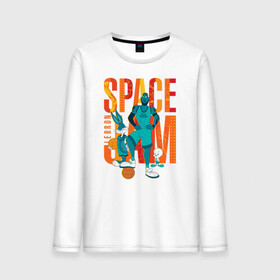 Мужской лонгслив хлопок с принтом Space Jam Lebron в Ухте, 100% хлопок |  | bugs bunny | lebron james | space jam | space jam 2 | space jam a new legacy | tweety | vdzabma | багз банни | космический джем | космический джем 2 | космический джем: новое поколение | леброн джеймс | твити