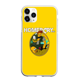 Чехол для iPhone 11 Pro матовый с принтом Homer Cry в Ухте, Силикон |  | far cry | farcray | gomer | homer | simpsons | the simpson | гомер | мульт | мультфильм | симпсоны | фар край