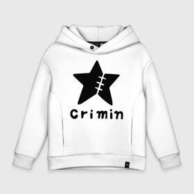 Детское худи Oversize хлопок с принтом Crimin бренд One Piece в Ухте, френч-терри — 70% хлопок, 30% полиэстер. Мягкий теплый начес внутри —100% хлопок | боковые карманы, эластичные манжеты и нижняя кромка, капюшон на магнитной кнопке | Тематика изображения на принте: anime | crimin | criminal | manga | one piece | аниме | большой куш | бренд модной линии одежды | ван пис | вон пис | дизайнер паппагом | звезда | король пиратов | лого | логотип | манга | на острове рыболюдей | пират