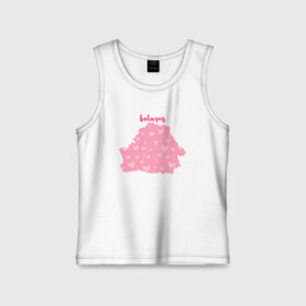 Детская майка хлопок с принтом Love Belarus в Ухте,  |  | belarus | love | ussr | беларусь | белорус | белоруссия | лукашенко | любовь | минск | сердце | ссср | страна | турист | флаг