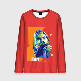 Мужской лонгслив 3D Kurt Cobain: в Ухте, 100% полиэстер | длинные рукава, круглый вырез горловины, полуприлегающий силуэт | alternative | kurt cobain | metall | music | nirvana | rock | альтернатива | курт кобейн | курт кобэйн | металл | музыка | нирвана | нирванна | рок