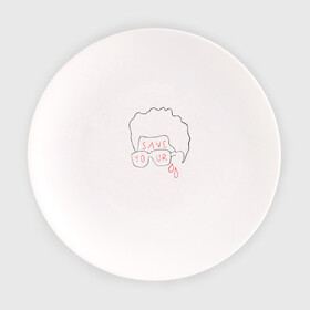 Тарелка с принтом Save Your Tears - The Weeknd в Ухте, фарфор | диаметр - 210 мм
диаметр для нанесения принта - 120 мм | blinding lights | music | pop | star boy | the weekend | the weeknd | музыка | уикенд