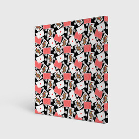 Холст квадратный с принтом Карты в Ухте, 100% ПВХ |  | 777 | cards | casino | chips | flash | fortune | game | joker | luck | omaha | poker | roulette | straight | texas holdem | tournament | азарт | джокер | игра | казино | карты | масти | омаха | покер | рулетка | стрит | техасский холдэм | турнир | удача |