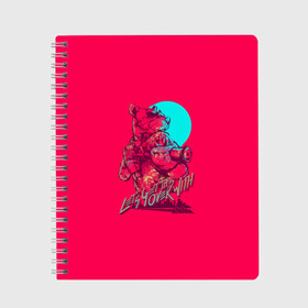 Тетрадь Рихтер (Hotline Miami): в Ухте, 100% бумага | 48 листов, плотность листов — 60 г/м2, плотность картонной обложки — 250 г/м2. Листы скреплены сбоку удобной пружинной спиралью. Уголки страниц и обложки скругленные. Цвет линий — светло-серый
 | 80е | hotline miami | richter | крыса | ретро | рихтер