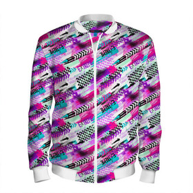 Мужской бомбер 3D с принтом EXTREME в Ухте, 100% полиэстер | застегивается на молнию, по бокам два кармана без застежек, по низу бомбера и на воротнике - эластичная резинка | adrenaline | drive | extreme | extreme sports | motorcycling | motox | parkour | race | risk | skateboard | speed | адреналин | гонки | драйв | мотоспорт | паркур | риск | скейтборд | скорость | экстремал | экстремальный спорт | экстрим