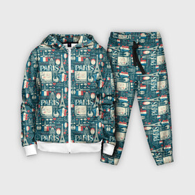 Детский костюм 3D с принтом PARIS в Ухте,  |  | amur | fashion | for lovers | france | glamor | love | paris | romance | амур | гламур | город любви | для влюбленных | любовь | мода | париж | романтика | страна | франция | эйфелева башня