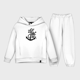 Детский костюм хлопок Oversize с принтом Пираты Соломенной Шляпы One Piece в Ухте,  |  | anime | manga | one piece | аниме | большой куш | ван пис | весёлый роджер | вон пис | король пиратов | логотип | манга | монки д. луффи | мугивары | перекрещённый костями | пират | пиратский флаг