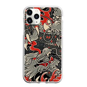 Чехол для iPhone 11 Pro матовый с принтом Китайский Дракон, China Dragon в Ухте, Силикон |  | chinese dragon | dhina dragon | dragon | азиатский дракон | восточный дракон | дракон | китайские драконы | китайский дракон | красный дракон | традиционный китайский дракон | японский дракон