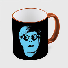Кружка с полной запечаткой с принтом Энди Уорхол в Ухте, керамика | ёмкость 330 мл | Тематика изображения на принте: искусство | поп арт | энди уорхол