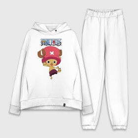 Женский костюм хлопок Oversize с принтом Тони Тони Чоппер | One Piece в Ухте,  |  | one piece | tony tony chopper | аниме | большой куш | ван пис | великий флот | вон пис | врач | любитель сладкой ваты | манга | ниндзя пирато минко самурайский альянс | пират | пираты соломенной шляпы