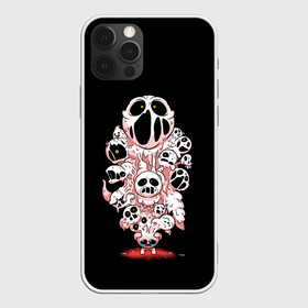 Чехол для iPhone 12 Pro В голове Айзека: в Ухте, силикон | область печати: задняя сторона чехла, без боковых панелей | binding | game | games | hell | isaac | the binding of isaac | ад | жертвоприношение исаака | игра | игры | исаак