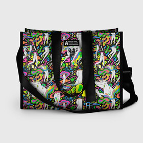 Сумка-шоппер 3D Психоделика / Абстракция: в Ухте, 100% полиэстер | застегивается на металлическую кнопку; внутренний карман застегивается на молнию. Стенки укреплены специальным мягким материалом, чтобы защитить содержимое от несильных ударов
 | pop art | абстракция | арт | геометрия | девушка | космос | круги | ноги | психоделика