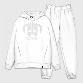 Мужской костюм хлопок OVERSIZE с принтом Fus Ro Dah  (Skyrim) в Ухте,  |  | fus ro dah | skyrim | skyrim крик | skyrim шлем | the elder scrolls | the elder scrolls skyrim | голос из скайрима | дракон скайрим | драконий крик | крик дракона скайрим | крик из скайрима | скайрим драконий крик | шлем