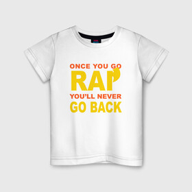 Детская футболка хлопок с принтом Go Rap в Ухте, 100% хлопок | круглый вырез горловины, полуприлегающий силуэт, длина до линии бедер | black | cream | gza | hip hop | method man | music | new york | odb | old school | rap | rza | wu tang | wu tang clan | аудио | винил | ву тэнг | граффити | диджей | кассета | микрофон | музыка | нью йорк | пластинка | рэп | рэпер | хип хоп