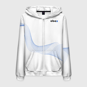 Мужская толстовка 3D на молнии с принтом Мерч 