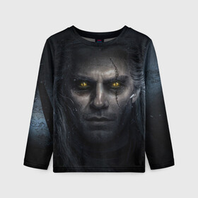 Детский лонгслив 3D THE WITCHER ГЕРАЛЬТ  GERALT: в Ухте, 100% полиэстер | длинные рукава, круглый вырез горловины, полуприлегающий силуэт
 | the witcher | ведьмак | геральт | зе витчер | игра | компьютерная игра