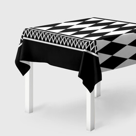 Скатерть 3D с принтом абстракционизм в Ухте, 100% полиэстер (ткань не мнется и не растягивается) | Размер: 150*150 см | 3d | абстракционизм | геометрия | мозаика | хаос