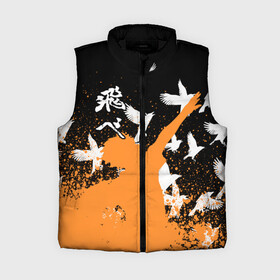 Женский жилет утепленный 3D Волейбол  Вороны: в Ухте,  |  | anime | haikyu | manga | аниме | волейбол | манга | хината | шоё хината