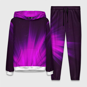 Женский костюм 3D (с толстовкой) СИРЕНЬЕВЫЕ ЛУЧИ: в Ухте,  |  | блеск | луч | свечение | сирень | тексиура | ультрофиолет | яркость