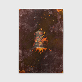 Обложка для автодокументов с принтом AC/DC | HELLS BELLS (Z) в Ухте, натуральная кожа |  размер 19,9*13 см; внутри 4 больших “конверта” для документов и один маленький отдел — туда идеально встанут права | ac dc | acdc | hells bells | rock | ангус янг | ас дс | асдс | блюз рок | крис слэйд | музыка | рок | рок н ролл | стиви янг | хард рок | эй си ди си | эксл роуз