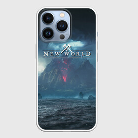 Чехол для iPhone 13 Pro New World: в Ухте,  |  | fantasy | fantasy game | fantasy mmorpg | mmorpg | new world | new world online | online game | горы | игра | океан