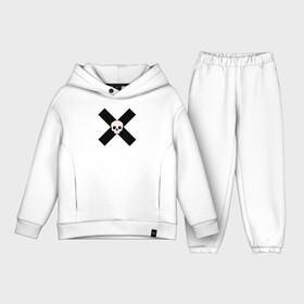 Детский костюм хлопок Oversize с принтом Любовь, смерть, и роботы в Ухте,  |  | Тематика изображения на принте: крутой череп | любовь | рисунок в японском стиле | рисунок черепа | роботы | стиль якудза | тату | тату в стиле якудза | череп | череп в японском стиле | якудза | японские | японский стиль | японско