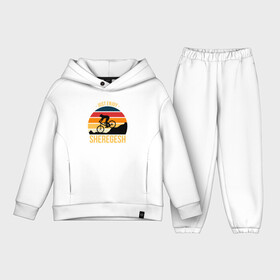 Детский костюм хлопок Oversize с принтом Just enjoy. Sheregesh в Ухте,  |  | gesh | sheregesh | велоспорт | вершина | геш | горы | горы шерегеша | отдых | шерегеш
