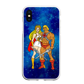 Чехол для iPhone XS Max матовый с принтом Властелины вселенной, герои в Ухте, Силикон | Область печати: задняя сторона чехла, без боковых панелей | Тематика изображения на принте: he man | masters of the universe | masters of the universe: revelation | she ra | адам | адора | властелины вселенной | властелины вселенной: откровение | воительница | мультфильм | хи мен | хи мэн | ши ра | шира
