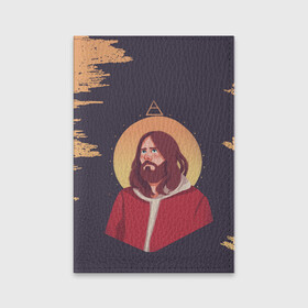 Обложка для паспорта матовая кожа Jared Leto | 30 SECONDS TO MARS (Z): в Ухте, натуральная матовая кожа | размер 19,3 х 13,7 см; прозрачные пластиковые крепления | 30 seconds to mars | 30 секунд | 30 секунд до марса | jared joseph leto | jared leto | rock | джаред лето | музыка | песни | рок