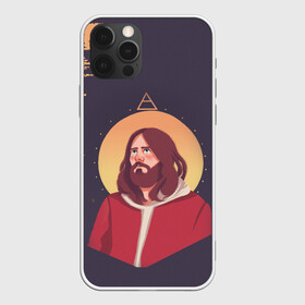 Чехол для iPhone 12 Pro Jared Leto | 30 SECONDS TO MARS (Z): в Ухте, силикон | область печати: задняя сторона чехла, без боковых панелей | 30 seconds to mars | 30 секунд | 30 секунд до марса | jared joseph leto | jared leto | rock | джаред лето | музыка | песни | рок
