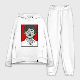 Женский костюм хлопок Oversize с принтом BTS | БТС (Z) в Ухте,  |  | bangtan boys | bangtan sonyeondan | beyond the scene | bt21 | bts | bulletproof boy scouts | love yourself | rm | бойбенд | бтс | ви | джей хоуп | джонгук | пантхан сонёндан | сюга | фандань шаоняньтуань | чимин | чин