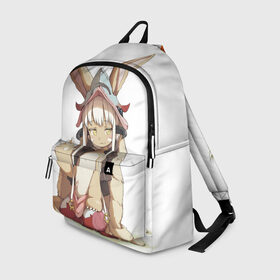 Рюкзак 3D Nanachi: в Ухте, 100% полиэстер | лямки с регулируемой длиной, сверху петелька, чтобы рюкзак можно было повесить на вешалку. Основное отделение закрывается на молнию, как и внешний карман. Внутри два дополнительных кармана, один из которых закрывается на молнию. По бокам два дополнительных кармашка | anime | made in abyss | nanachi | riko | аниме | нанати | наначи | ражденный в бездне | рико