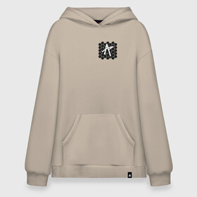 Худи SuperOversize хлопок с принтом ПАБГ New State - Соты в Ухте, 70% хлопок, 30% полиэстер, мягкий начес внутри | карман-кенгуру, эластичная резинка на манжетах и по нижней кромке, двухслойный капюшон
 | Тематика изображения на принте: battle | battlegrounds | game | games | mobile | new | new state | player | pubg | royal | state | unknown | битва | игра | игры | королевская | мобайл | нью | пабг | соты | стейт