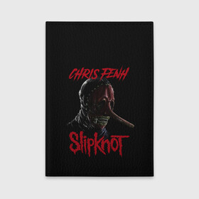 Обложка для автодокументов с принтом CHRIS FENH | SLIPKNOT | СЛИПКНОТ (Z) в Ухте, натуральная кожа |  размер 19,9*13 см; внутри 4 больших “конверта” для документов и один маленький отдел — туда идеально встанут права | chris fenh | rock | slipknot | крис фенх | петля | рок | скользящий узел | слипкнот | тяжелый рок | удавка