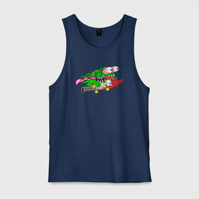 Мужская майка хлопок с принтом Лизун на скейте в Ухте, 100% хлопок |  | Тематика изображения на принте: skate | лизун | призрак | скейт | скейтборд | скейтинг | сопля