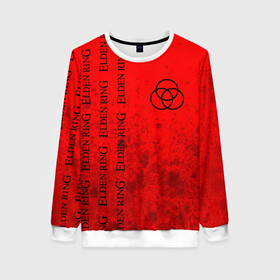 Женский свитшот 3D Элден Ринг - Взрыв (Паттерн): в Ухте, 100% полиэстер с мягким внутренним слоем | круглый вырез горловины, мягкая резинка на манжетах и поясе, свободная посадка по фигуре | action | elden | game | games | playstation | ring | rpg | взрыв | игра | игры | краска | паттерн | плейстейшн | ринг | рпг | экшн | элден