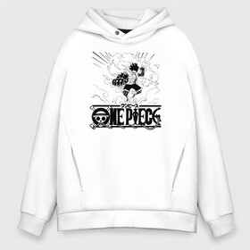 Мужское худи Oversize хлопок с принтом One Piece мощный удар Луффи в Ухте, френч-терри — 70% хлопок, 30% полиэстер. Мягкий теплый начес внутри —100% хлопок | боковые карманы, эластичные манжеты и нижняя кромка, капюшон на магнитной кнопке | anime | manga | monkey d. luffy | one piece | аниме | большой куш | ван пис | вон пис | капитан | король пиратов | луси | луфи | луффи | луффи но уми | луффи таро | манга | манки д. луффи | мугивара | пират | пятый император