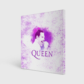 Холст квадратный с принтом Freddie Mercury | Queen (Z) в Ухте, 100% ПВХ |  | Тематика изображения на принте: freddie mercury | music | queen | брайан мэй | глэм рок | джон дикон | квин | королева | музыка | поп рок | роджер тейлор | фредди меркьюри | хард рок